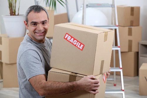 Man and van service helping with a residential move in Holland Park