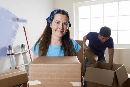 Careful transport for a flat or office move in Holland Park