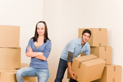 Packing and furniture handling for a local home relocation